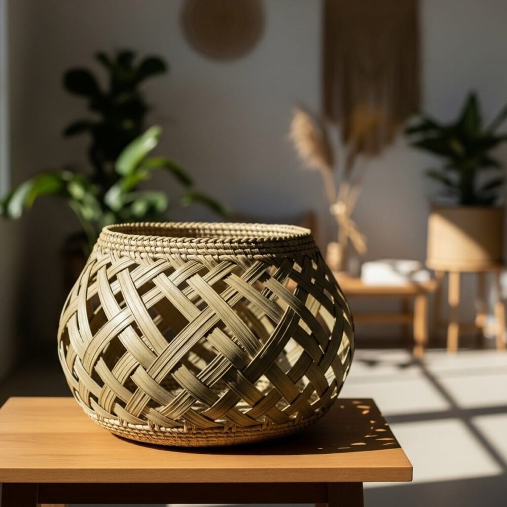 صناعة السلال الخوصية