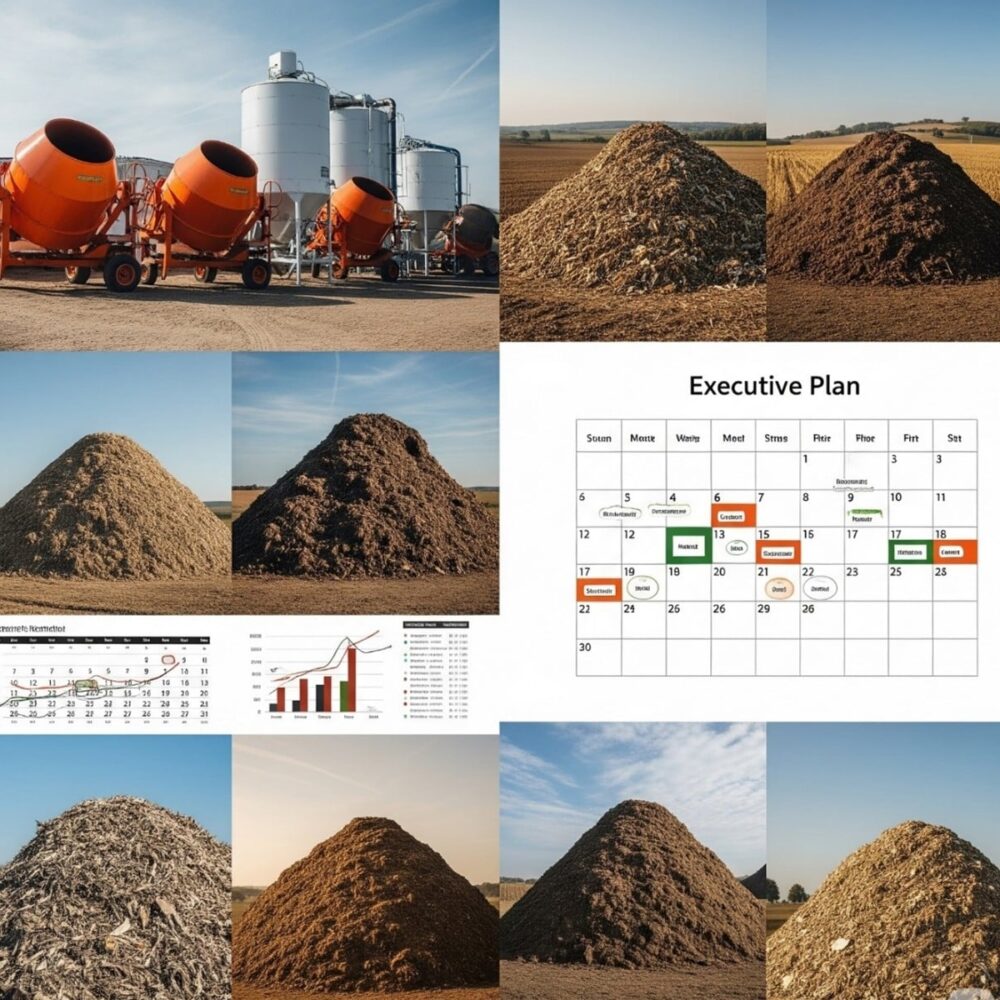 إنتاج خلاطات بيطرية بسيطة (الكومبوست الحيواني)