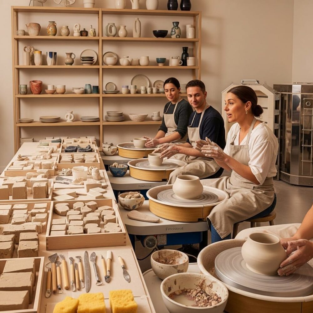 استوديو الفخار