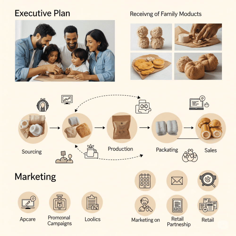 استلام منتجات الاسرة وتسويقها