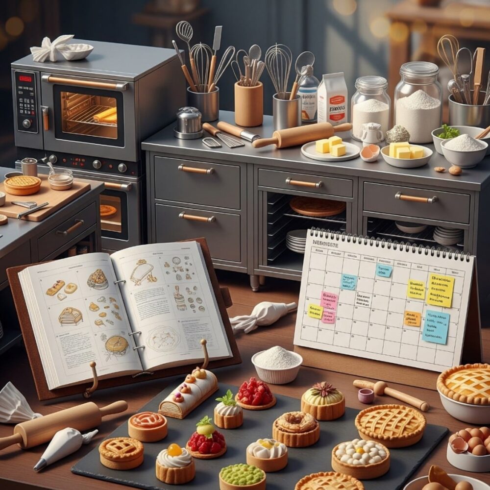 إعداد المعجنات والفطائر