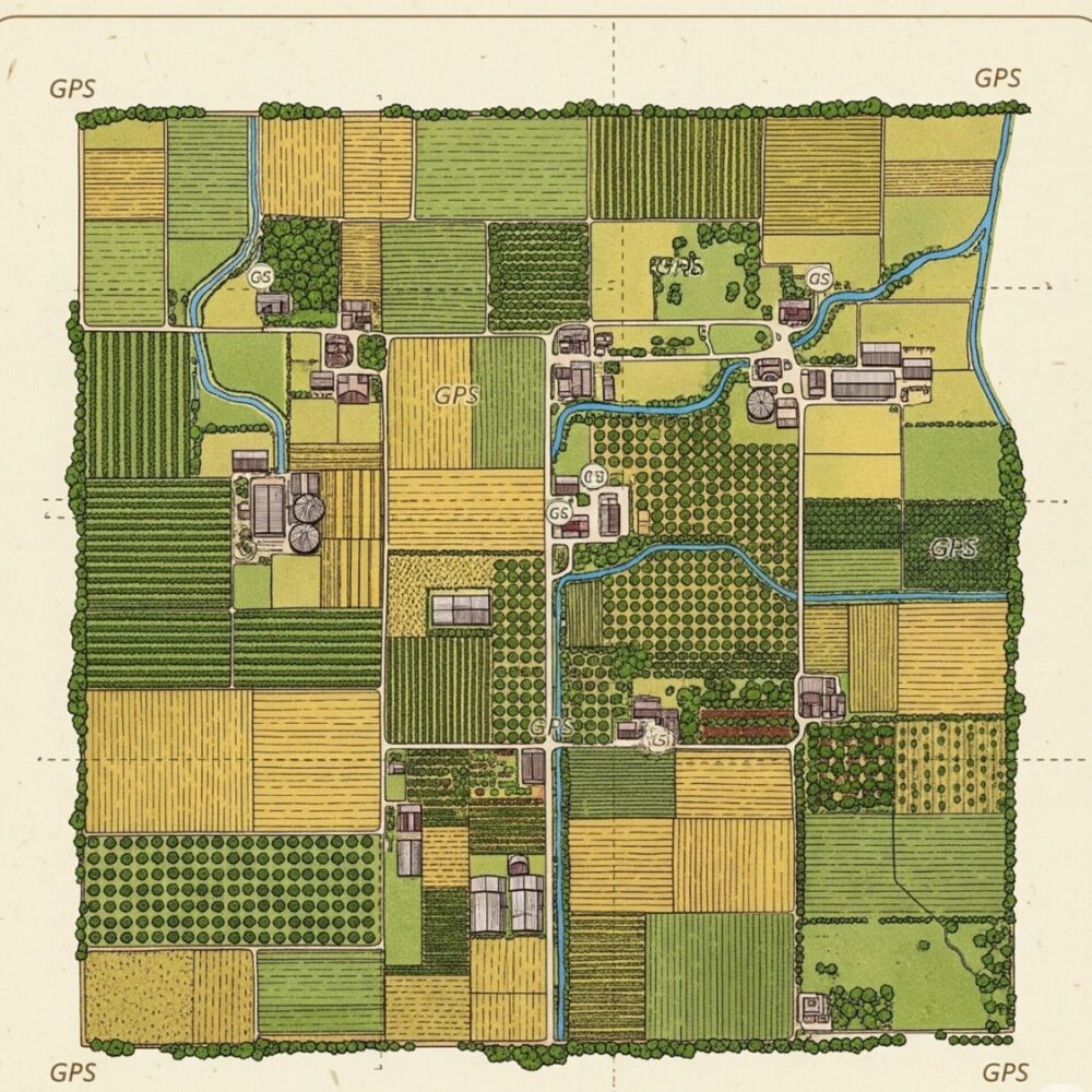 إعداد خرائط زراعية يدوية (Use Land Mapping)