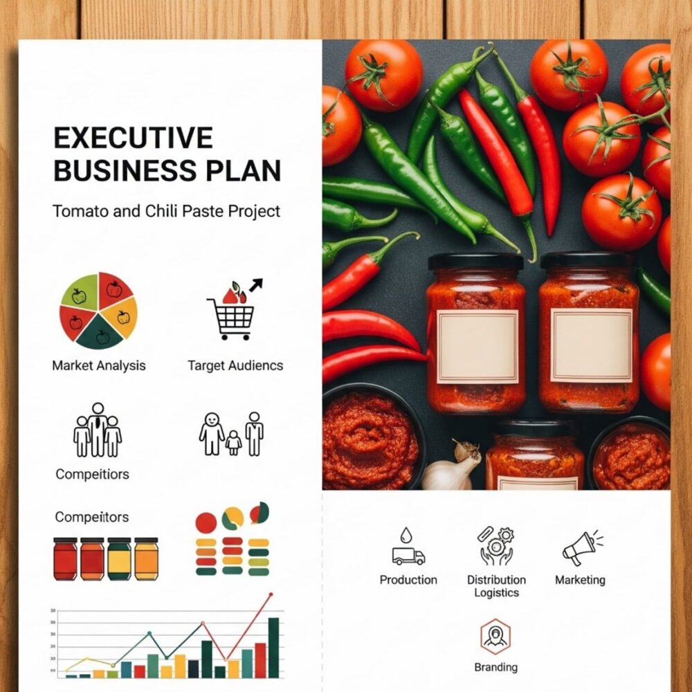 إعداد معجون الطماطم والفلفل الحار