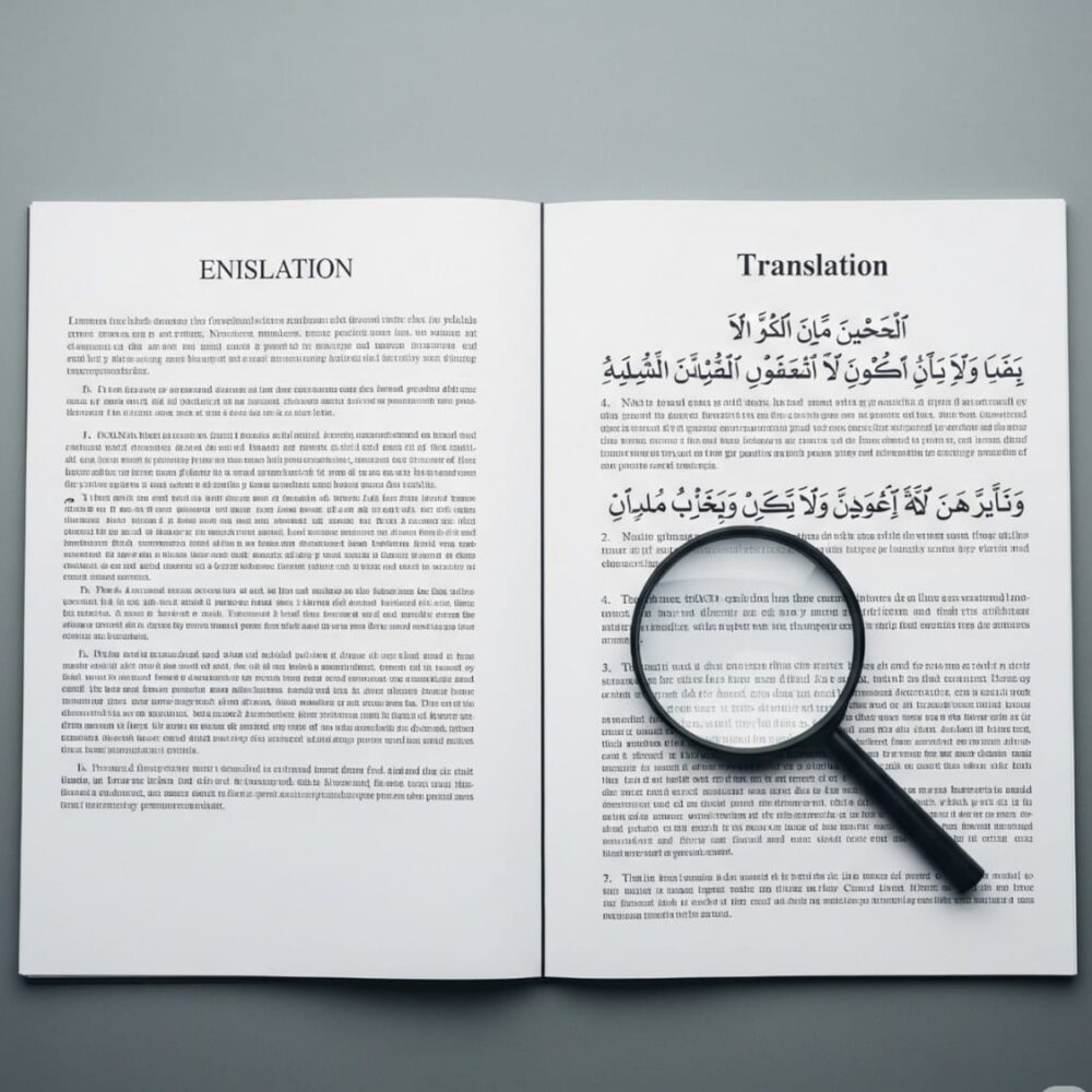 إعداد وترجمة المستندات من الإنجليزية إلى العربية