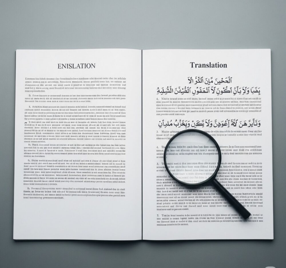 إعداد وترجمة المستندات من الإنجليزية إلى العربية