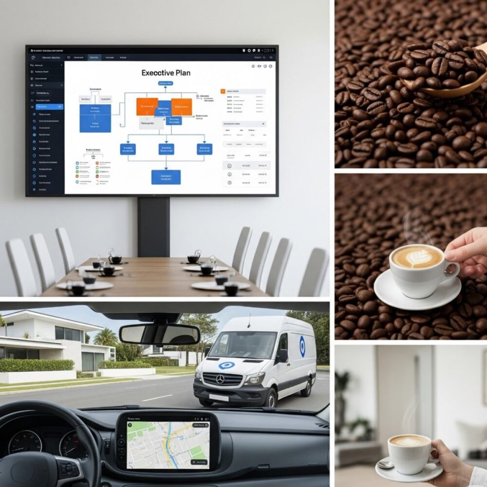 إعداد القهوة المختصة وتوصيلها للأفراد في البيت