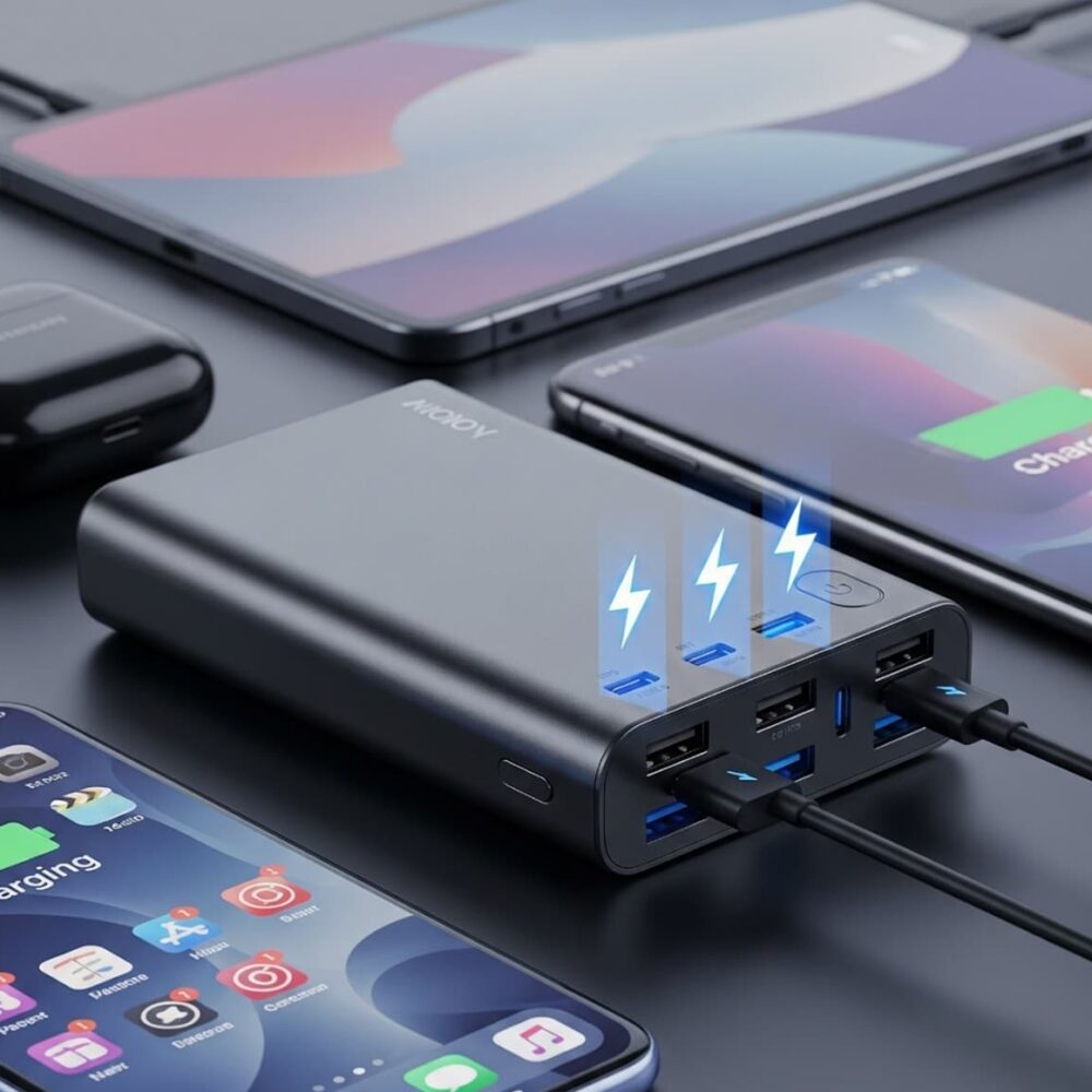 الشواحن المتنقلة عالية السعة (Power Banks)