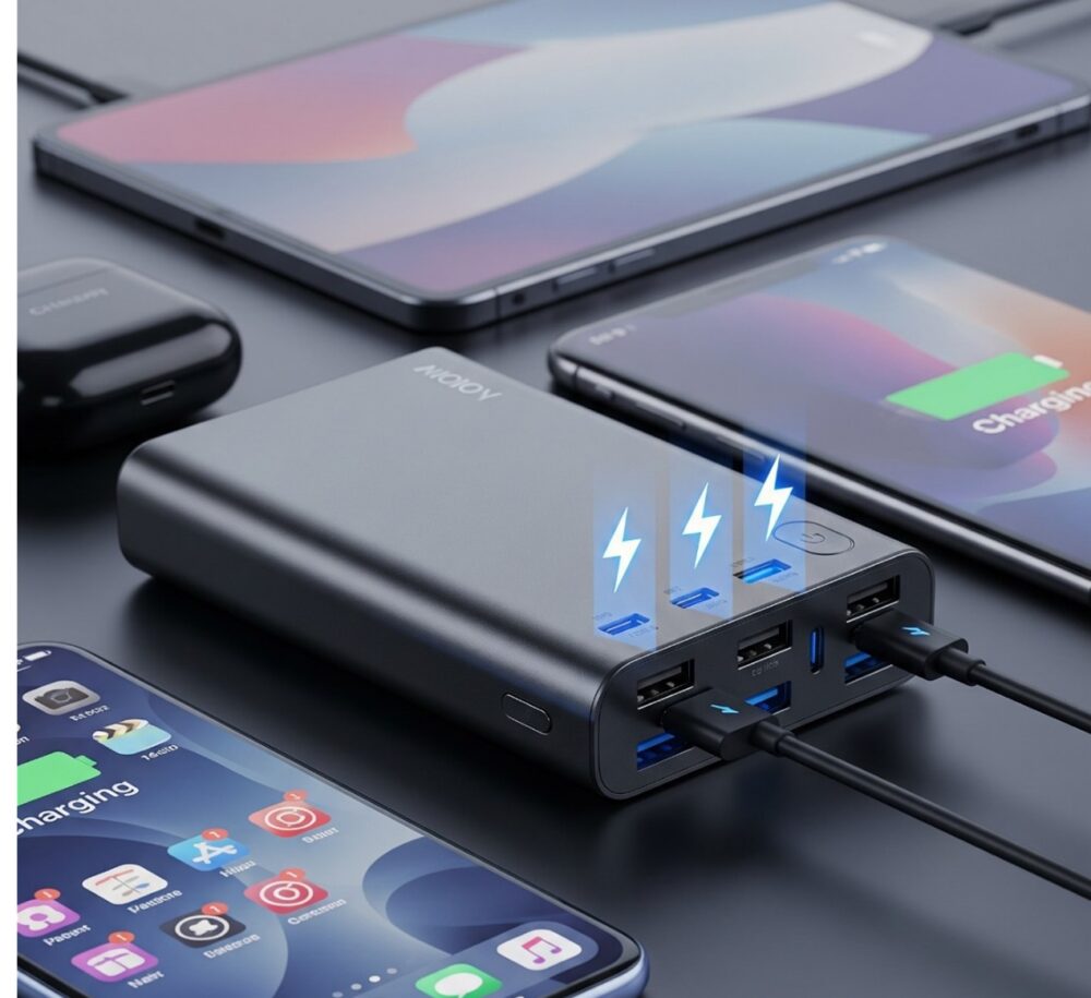 الشواحن المتنقلة عالية السعة (Power Banks)