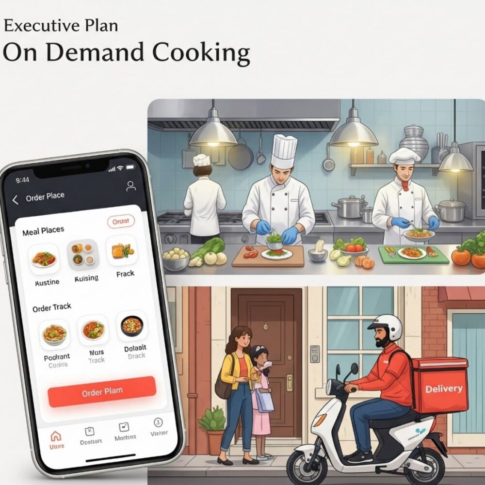 الطبخ عند الطلب