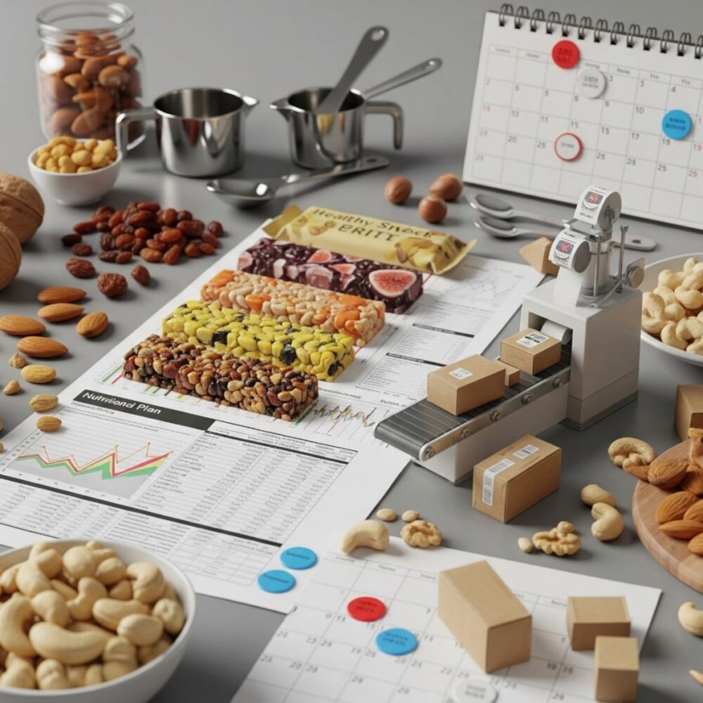 المكسرات والوجبات الخفيفة الصحية