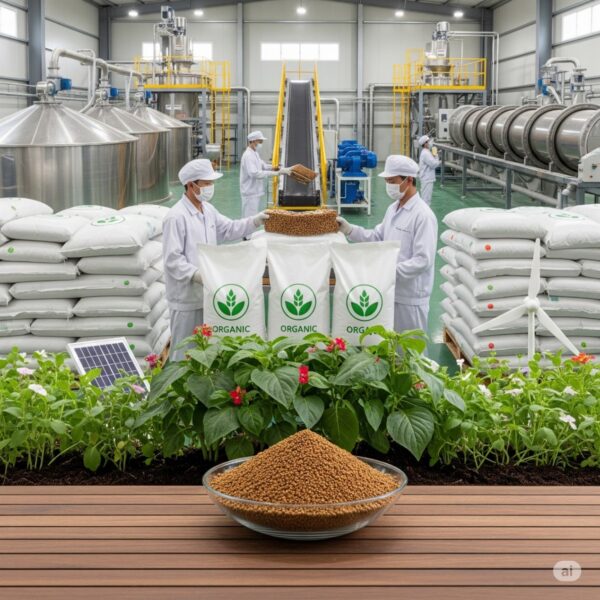 مصنع إنتاج أسمدة عضوية محببة