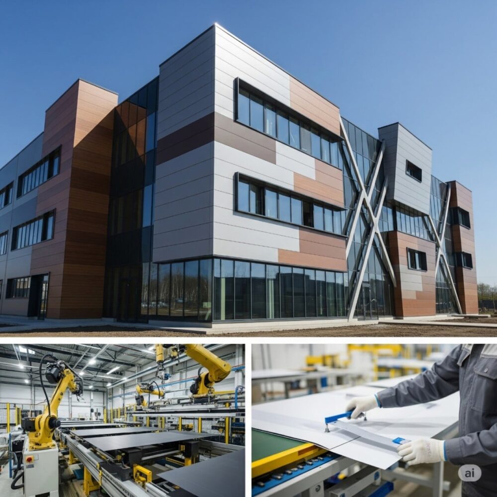 مصنع إنتاج الألواح المركبة