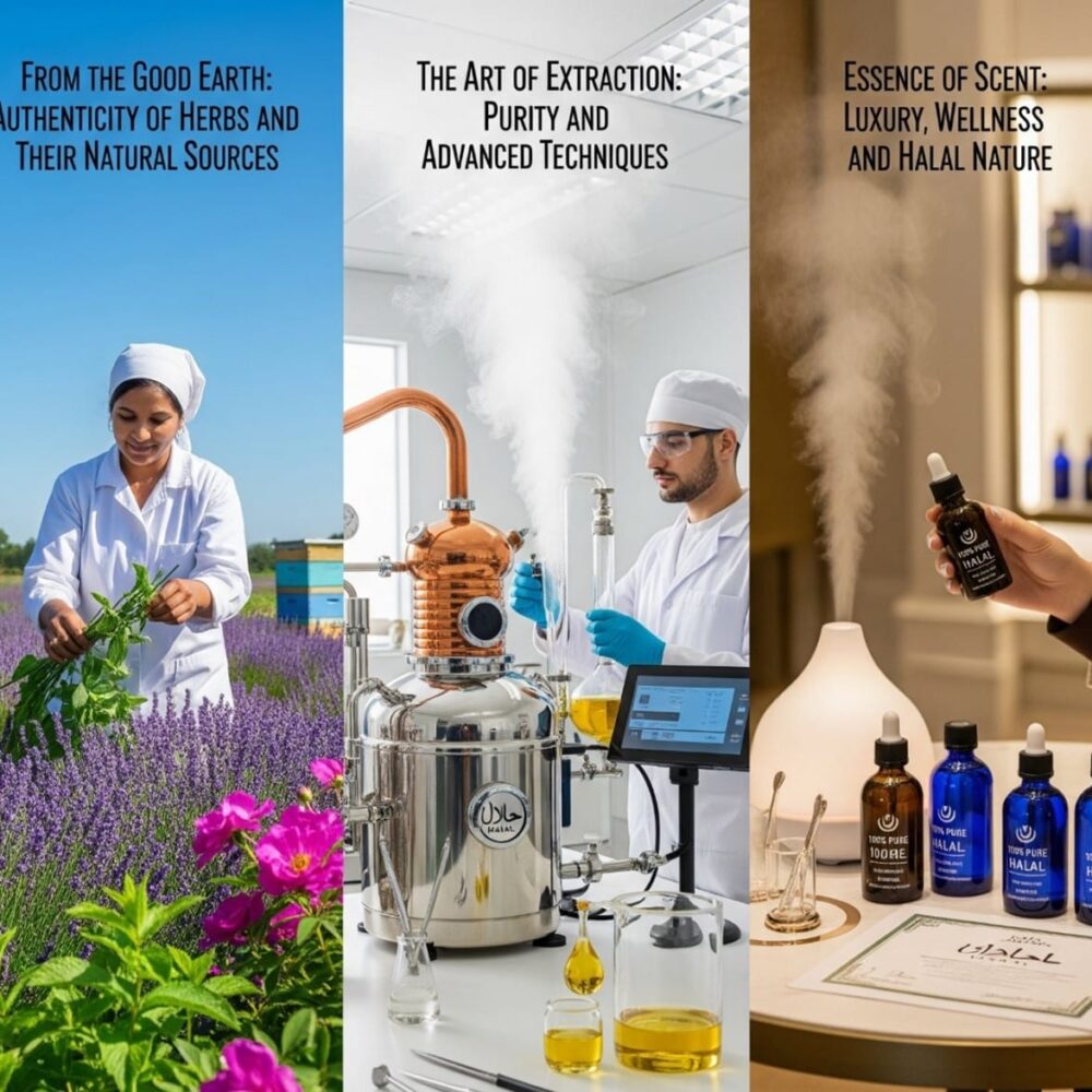 إنتاج الزيوت العطرية من الأعشاب المحلية