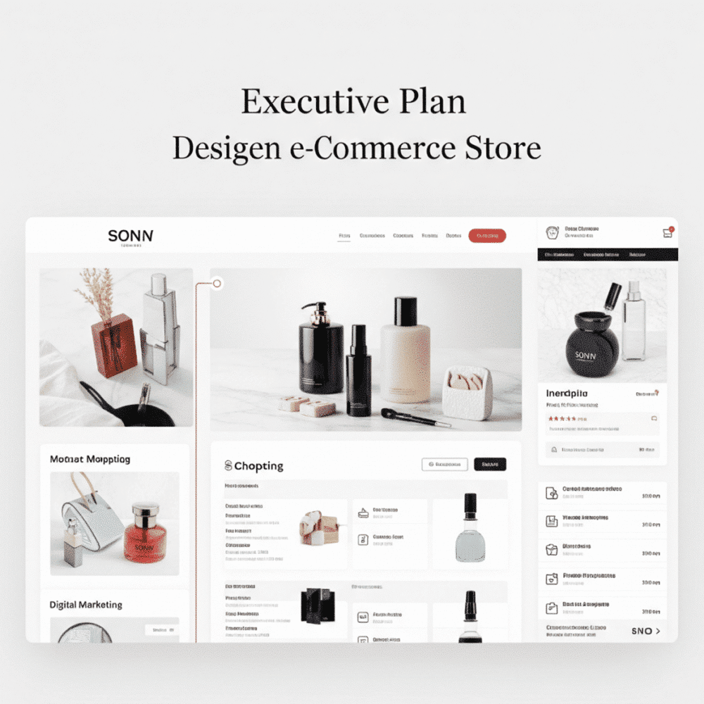 إنشاء متجر إلكتروني بسيط لبيع منتجات