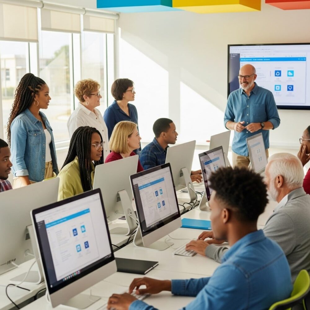 تدريب مهارات الحاسوب والبرمجيات الأساسية