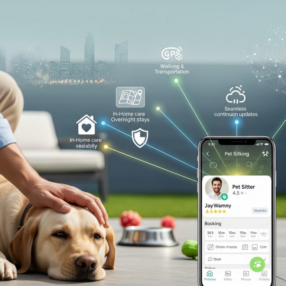 جليسة الحيوانات الأليفة