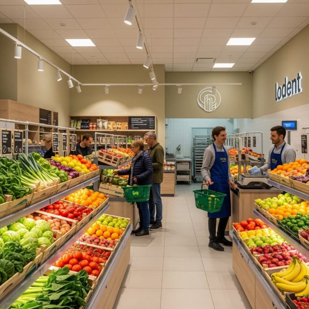 سوق الفاكهة والخضروات