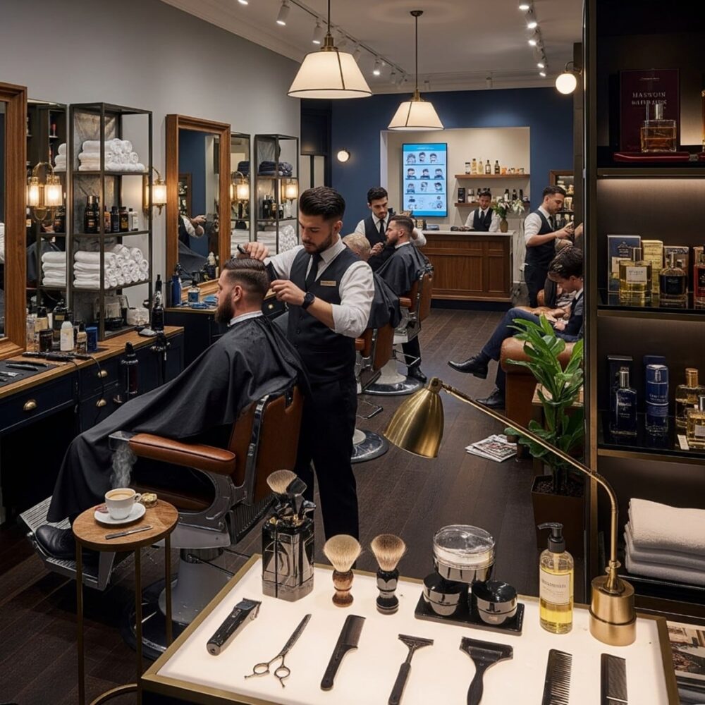 صالون حلاقة