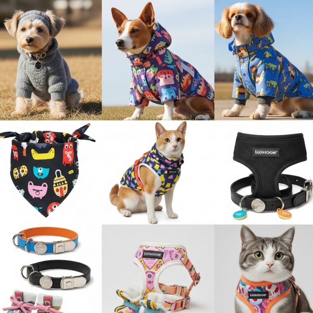 صنع ملابس وإكسسوارات الحيوانات