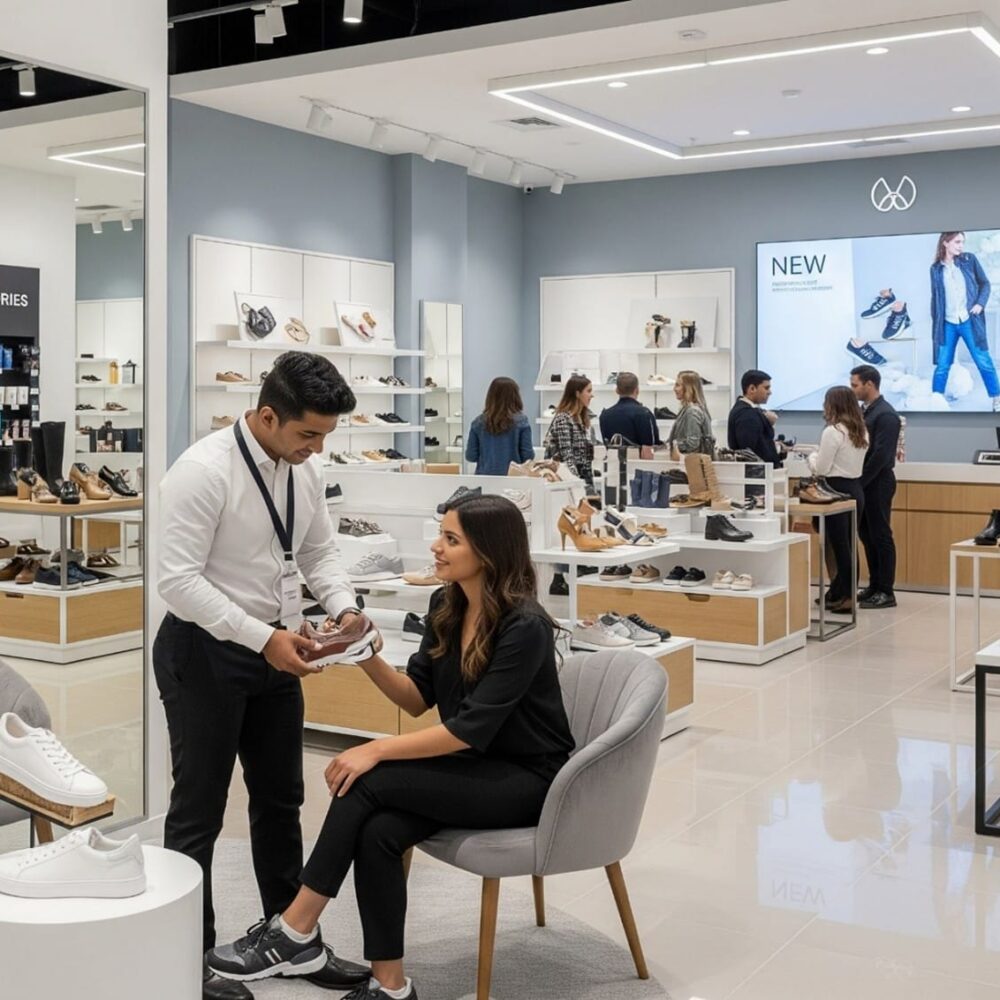 متجر الأحذية