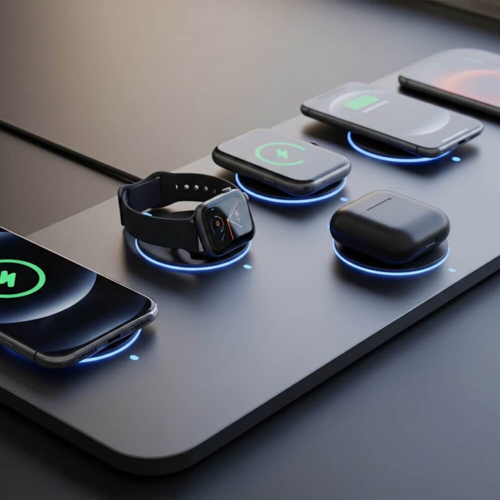 منصات الشحن اللاسلكية المتعددة
