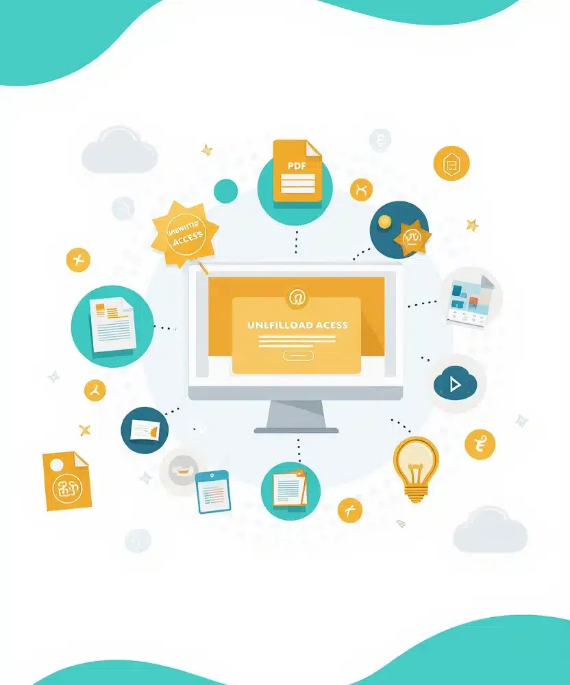 الاشتراك الشهري – حمّل كل المنتجات مجانًا