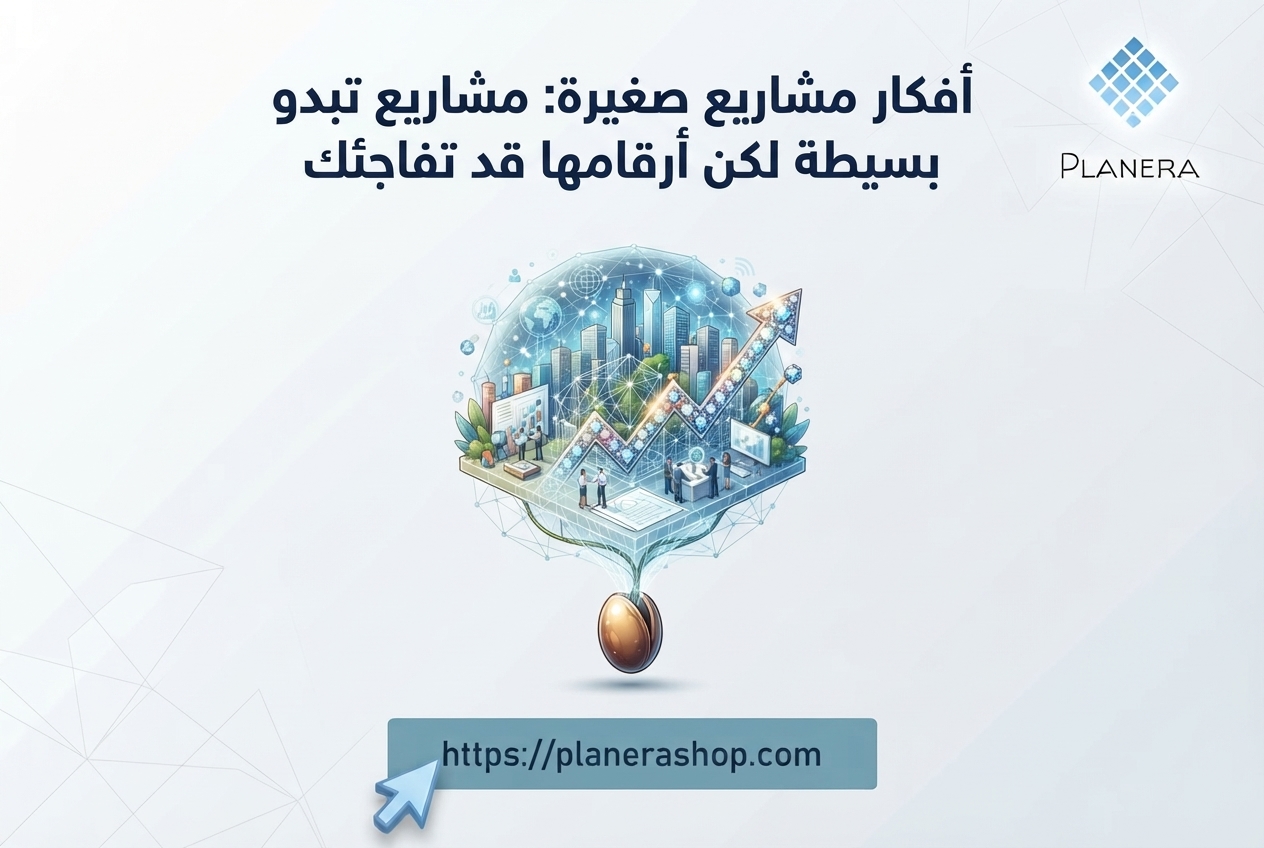 أفكار مشاريع صغيرة مشاريع تبدو بسيطة لكن أرقامها قد تفاجئك