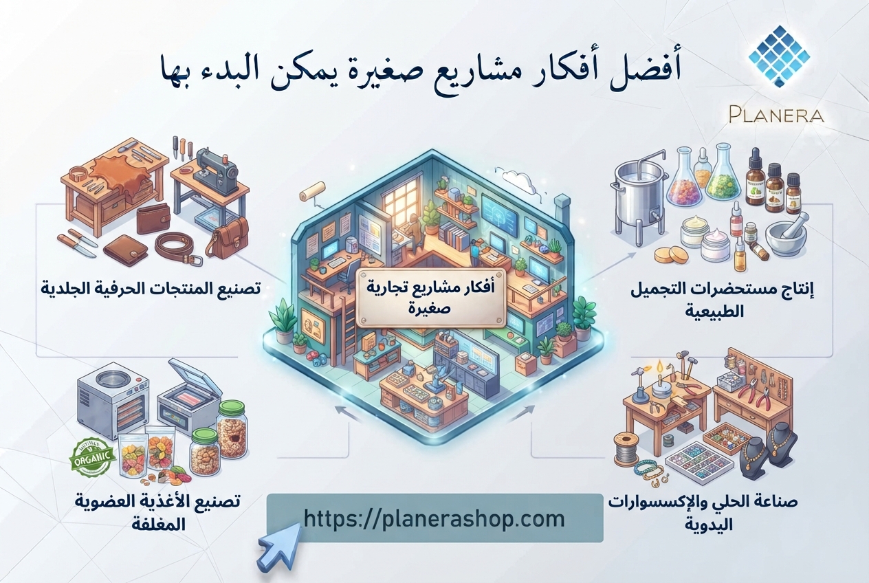 أفكار مشاريع صناعية صغيرة