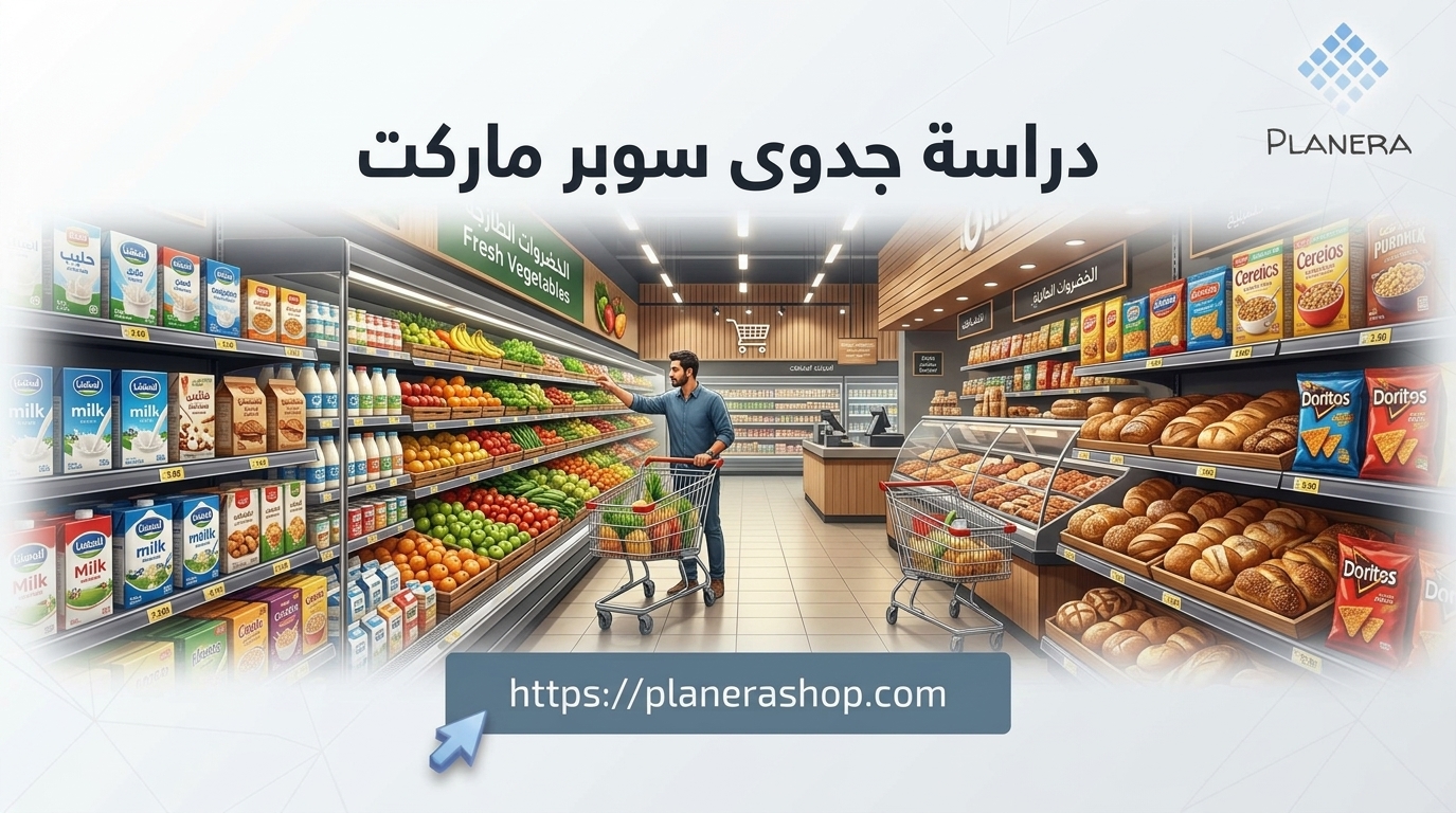 دراسة جدوى سوبر ماركت