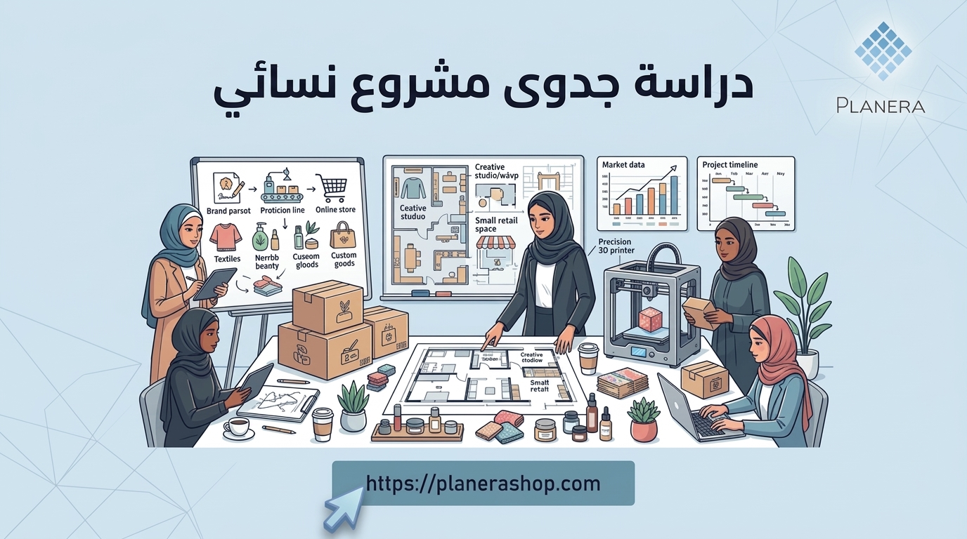 دراسة جدوى مشروع نسائي