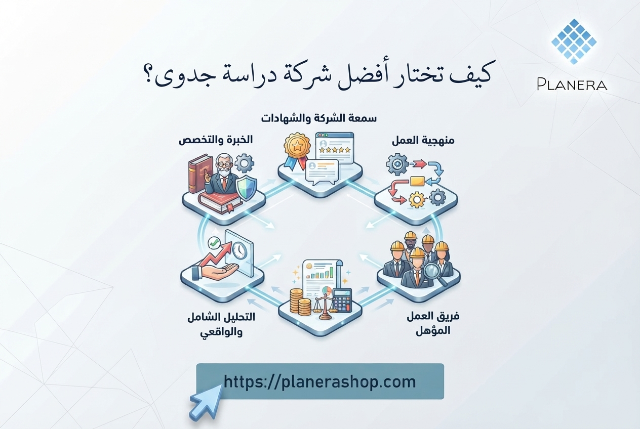كيف تختار أفضل شركة دراسة جدوى