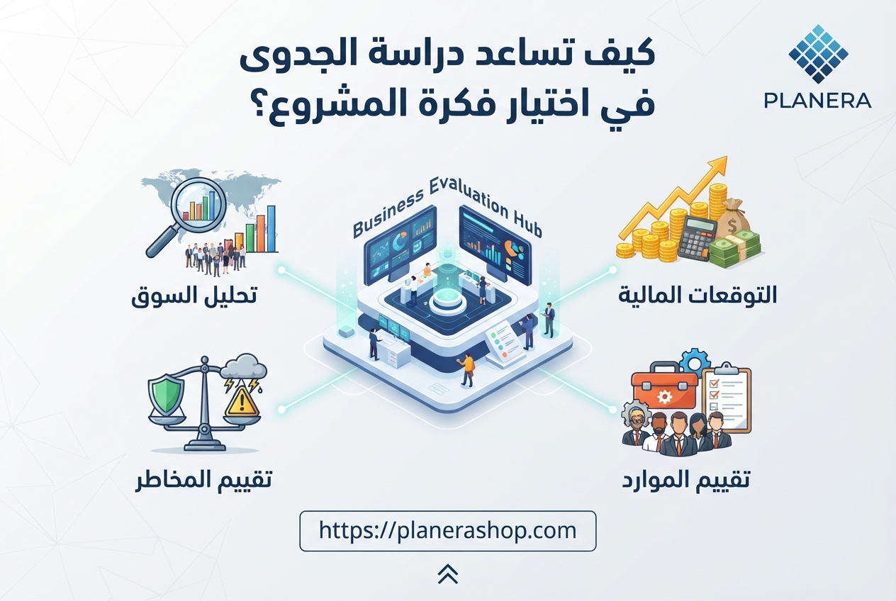 كيف تساعد دراسة الجدوى في اختيار فكرة المشروع