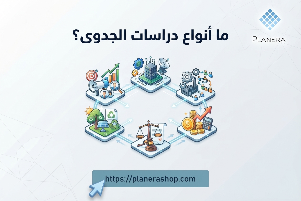ما أنواع دراسات الجدوى