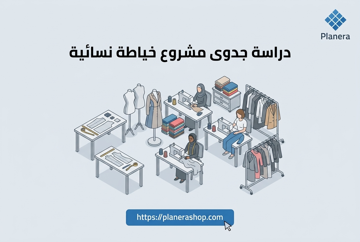 مشروع خياطة نسائية