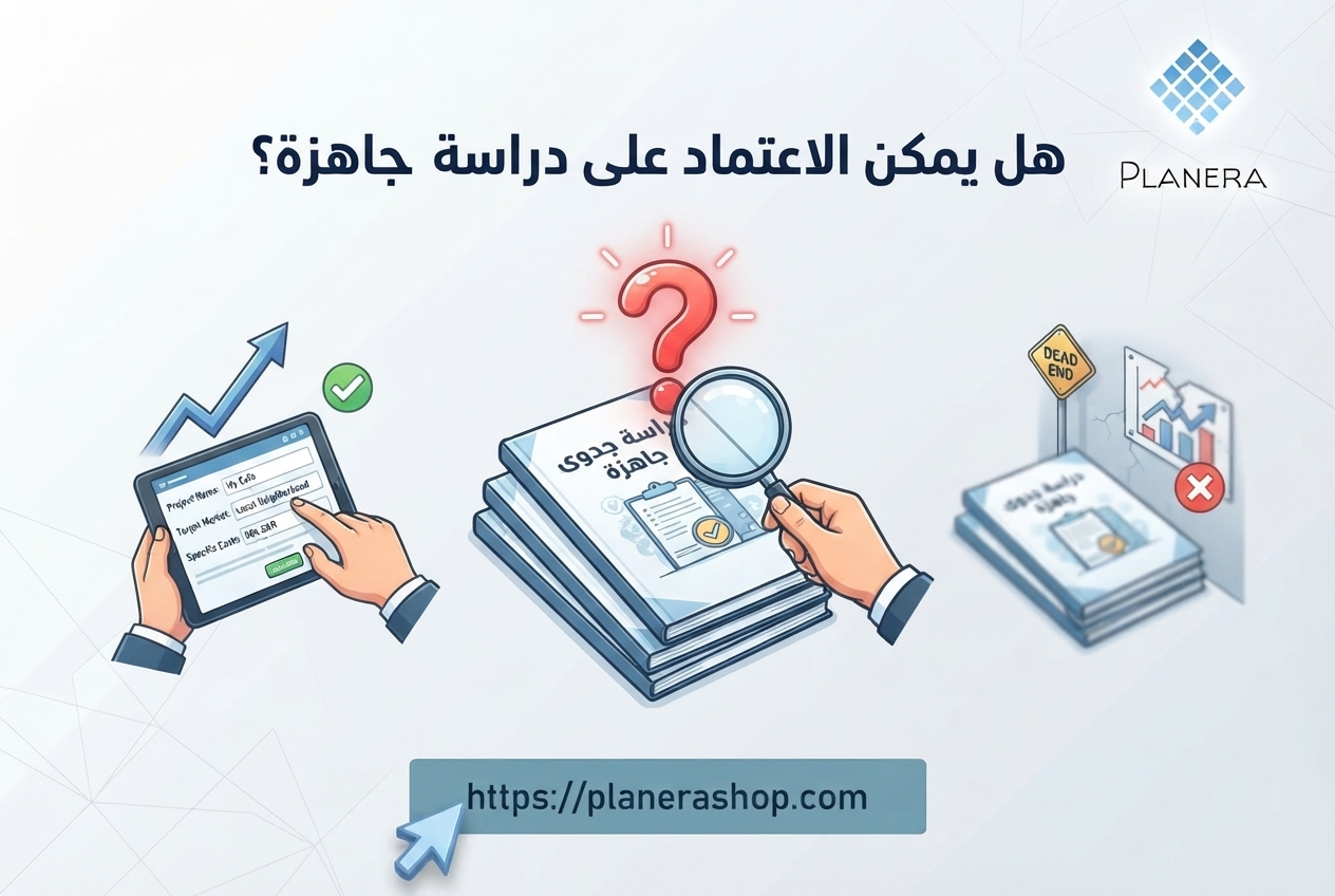هل يمكن الاعتماد على دراسة جدوى جاهزة؟
